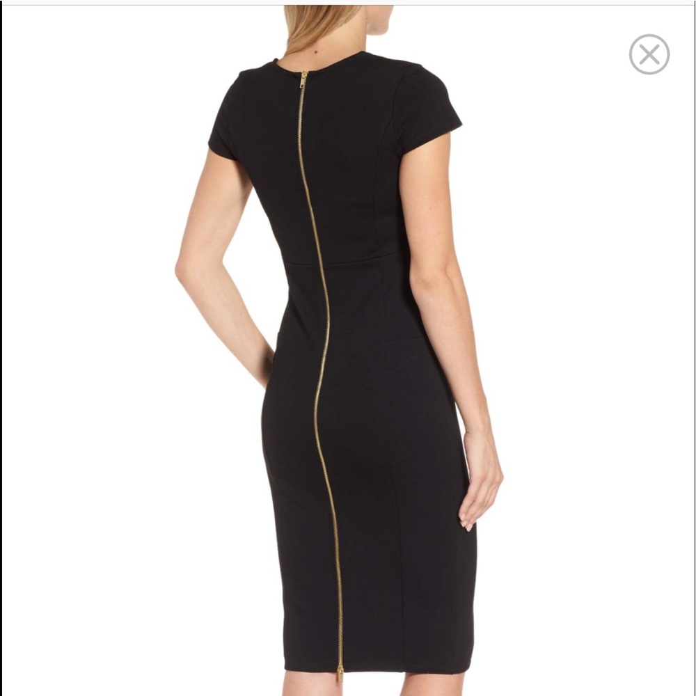 Ward seamed pencil dress Felicity&Coco
